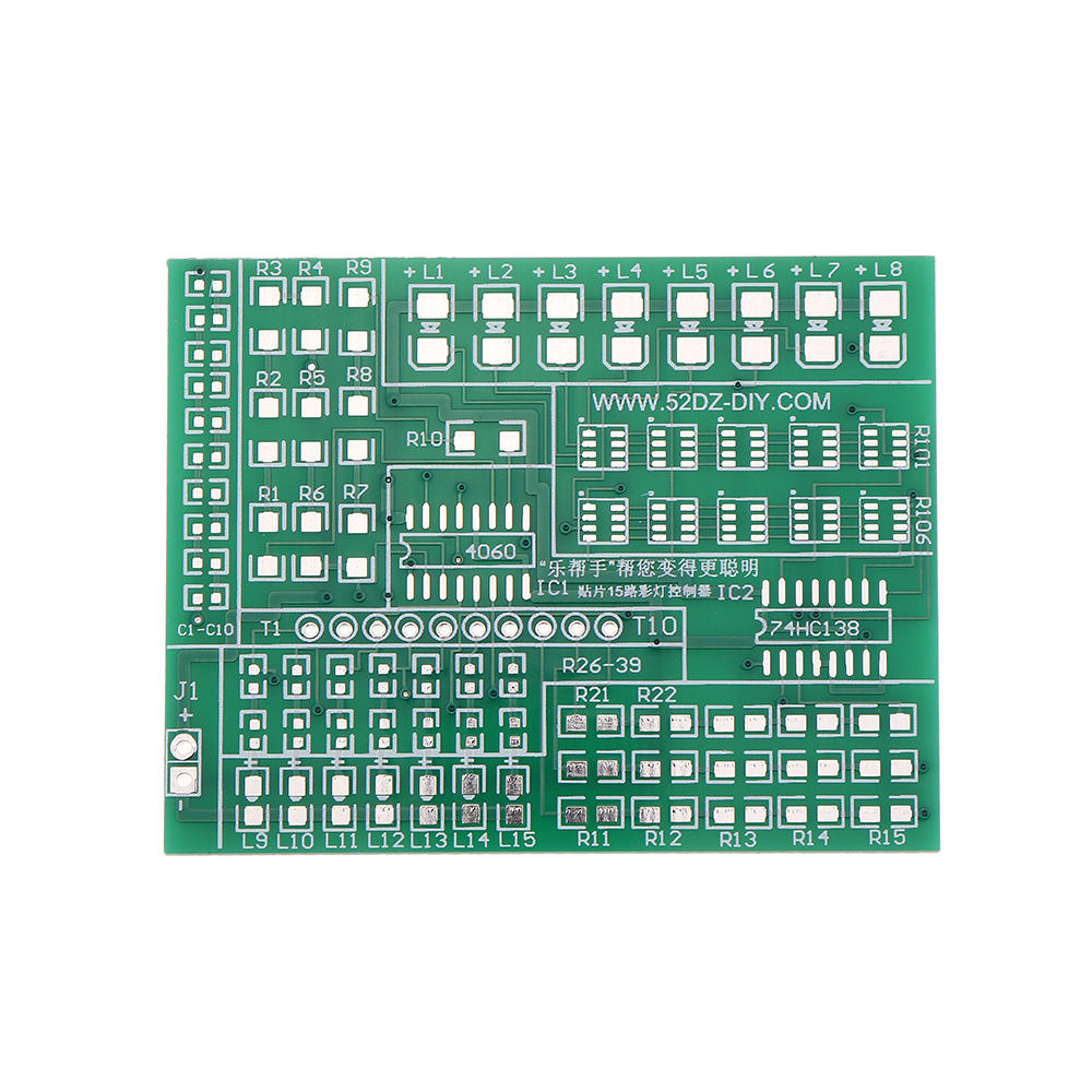 15-channel LED Lantern Controller Kit SMD Component Soldering Skills Exercise Board Electronic Production DIY Kit