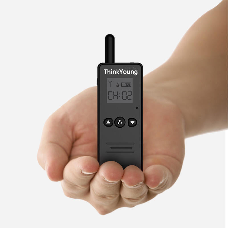 45g Mini Ultra Thin Handheld Radio Walkie Talkie Hotel Driving Civilian Interphone Intercom