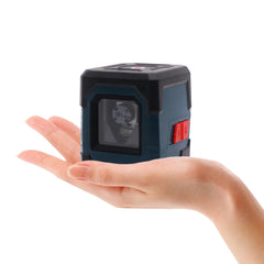 Laser Level Cross Line Laser with Measuring Range 50ft, Self-Leveling Vertical and Horizontal Line