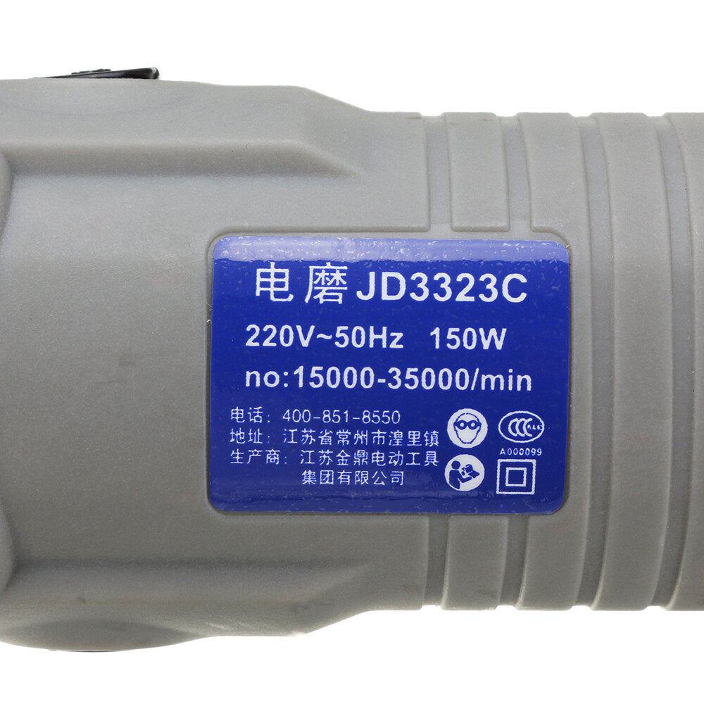 220V 150W Variable Speed Electric Grinder with 91pcs Accessories Mini Rotary Tool Drill