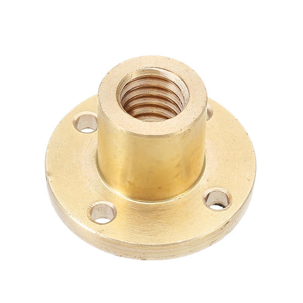 T10 Trapezoidal Lead Screw 500mm with Brass Nut