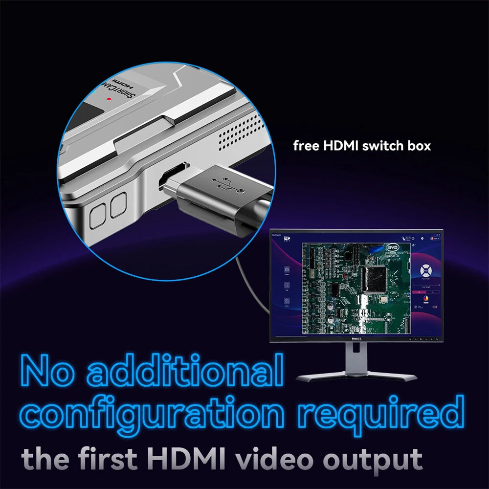 GreenZech Pro-Circuit 4K | 4K Ultra-HD Visual & 256x192 Thermal Diagnostic Station | Professional PCB Troubleshooting Station