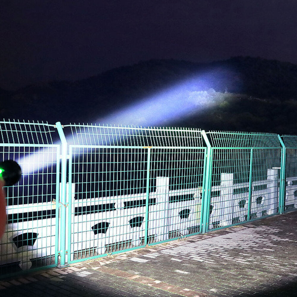 5 Cores XPE+COB ABS Handheld Housing Flashlight Built-in Battery With Sidelight Powerful LED Searchlight