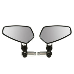 7/8inch 22mm Handlebar End Side Rear View Mirrors Motorcycle Universal Aluminum