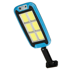 COB LED Solar Street Wall Light PIR Motion Sensor Dimmable Lamp Outdoor Garden