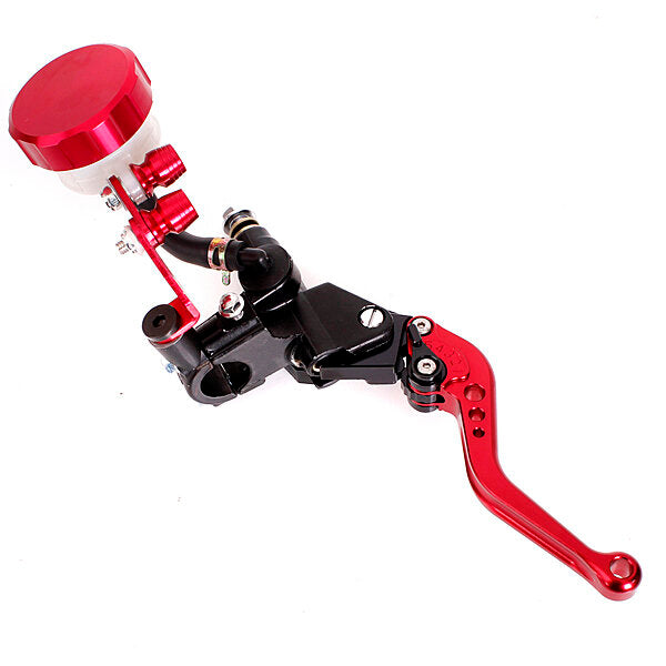 Red Universal Motorcycle Brake Clutch Lever Master Cylinder