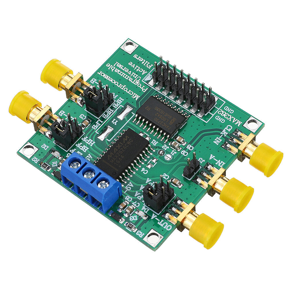 Active Filter Module Programmable Filter High Low Pass Bandpass Programmable Quality Factor for Amplifier
