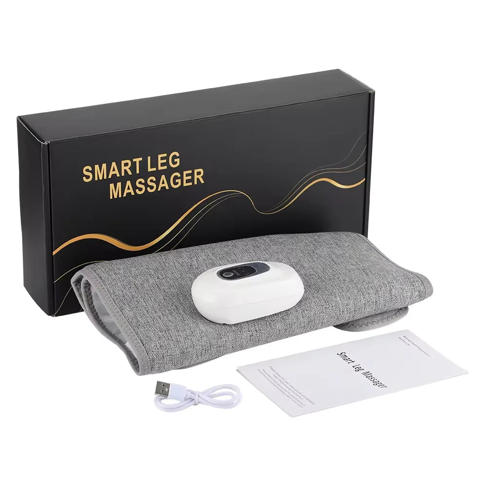 Dual-Purpose Leg & Arm Massager with Air Pressure, 3 Modes, 360° Calf Relaxation, Ideal for Office Workers