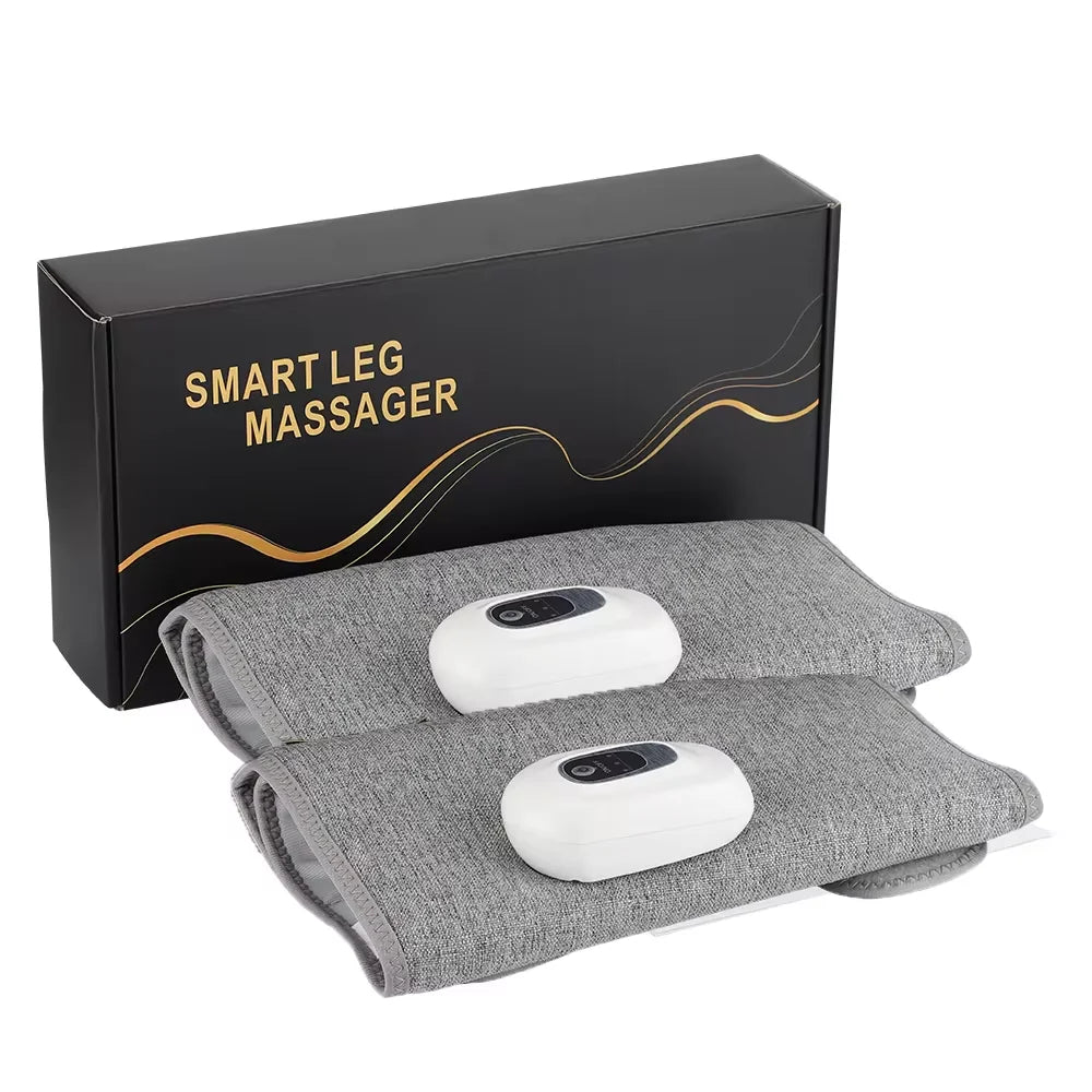 Dual-Purpose Leg & Arm Massager with Air Pressure, 3 Modes, 360° Calf Relaxation, Ideal for Office Workers