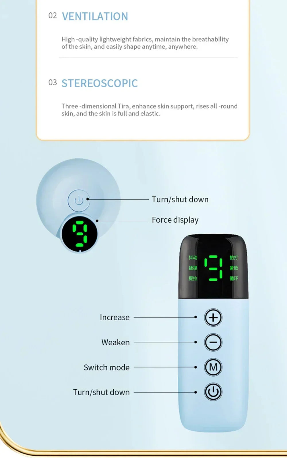 V-Line Electric Face Massager - EMS Facial Slimming Device, Type-C Charging, 3-Hour Endurance, Skin Care Beauty Instrument