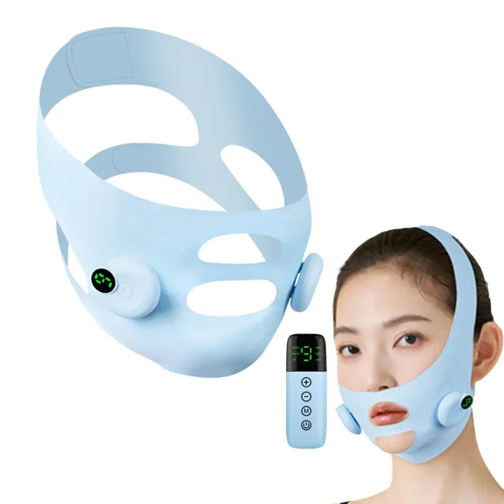 V-Line Electric Face Massager - EMS Facial Slimming Device, Type-C Charging, 3-Hour Endurance, Skin Care Beauty Instrument