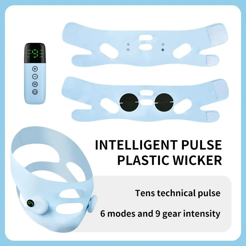 V-Line Electric Face Massager - EMS Facial Slimming Device, Type-C Charging, 3-Hour Endurance, Skin Care Beauty Instrument