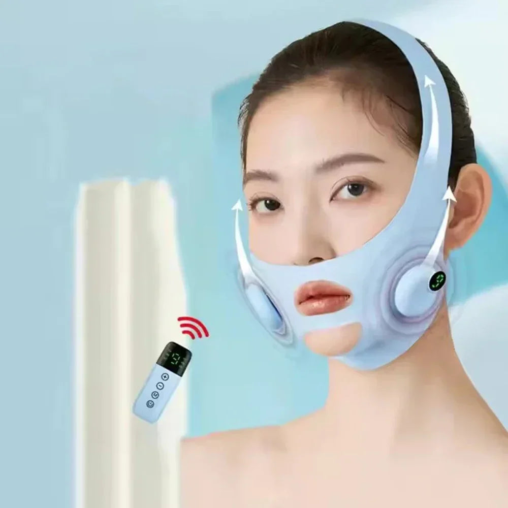 V-Line Electric Face Massager - EMS Facial Slimming Device, Type-C Charging, 3-Hour Endurance, Skin Care Beauty Instrument