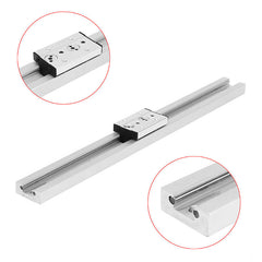 500mm Length SGR15 Linear Rail Guide with SGB15 4 Wheel Linear Rail Block CNC Tool
