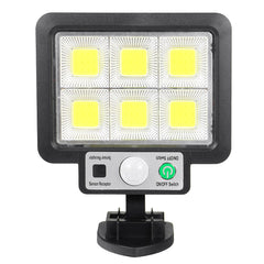 56/72 COB Split LED Solar Power Street Light PIR Motion Sensor Security Wall Lamp Waterproof Outdoor Garden with Remote Control