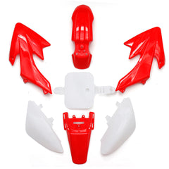 Plastic Fender Tall Seat Red Pit Bike