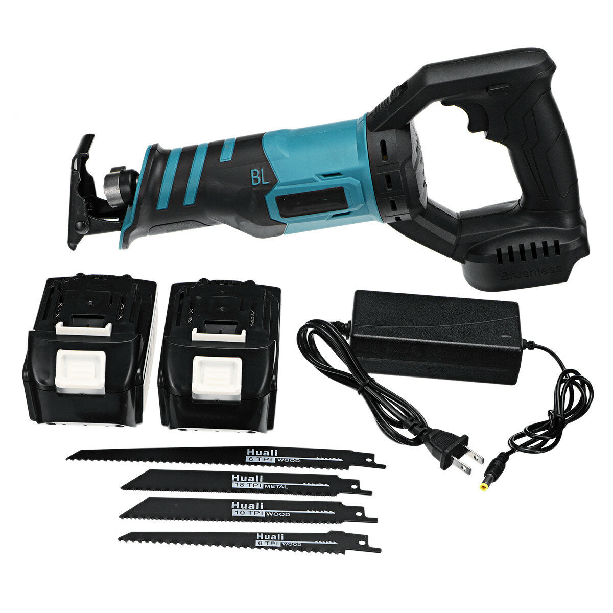 1200W Electric Reciprocating Saw Cordless Chainsaw One-Hand Saw Cutting Woodworking Tools
