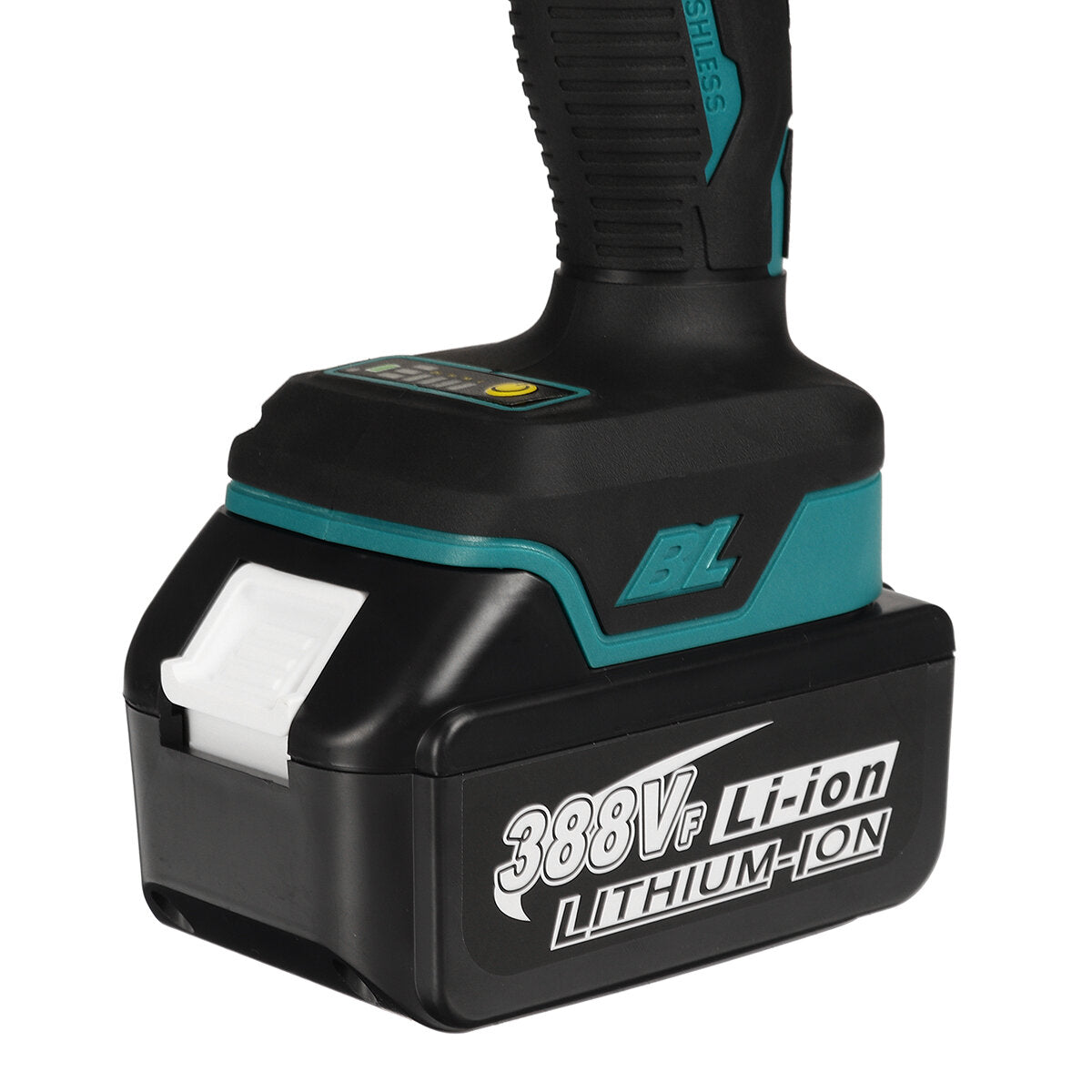 388VF 3000RPM 1600N.m Brushless Cordless Electric Wrench 3 in 1 Switch for Tire Removal