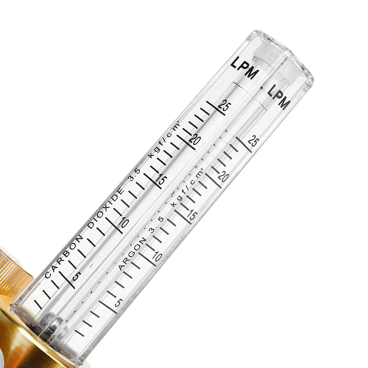 Argon CO2 Mig Tig Flow Meter Auto Pressure Regulator Welding Weld Gauge Gas Welder