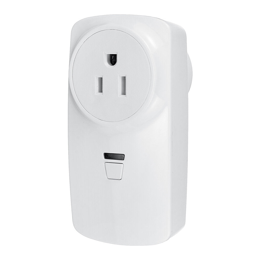 AC85V-250V Wireless Remote Control Socket US Standard Socket with Free Sticker Circular Remote Controller