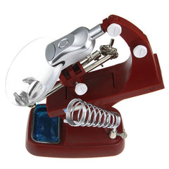 3X 4.5X Desktop Magnifier Loupe Repairing Inspection Magnified Tool