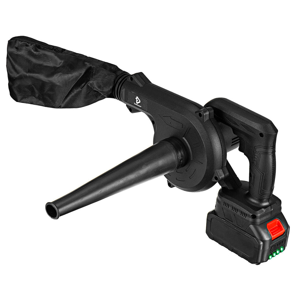 21V 1000W Cordless Electric Air Blower Vacuum Suction Cleaning Leaf Blower Computer Dust Collector