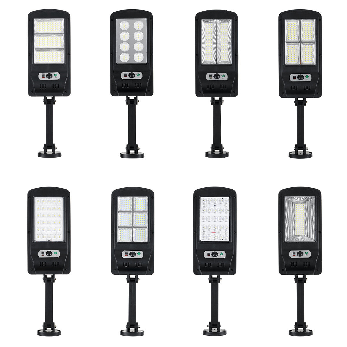 LED Solar Wall Light Garden Security Lamp PIR Motion Sensor IP65 Remote Control