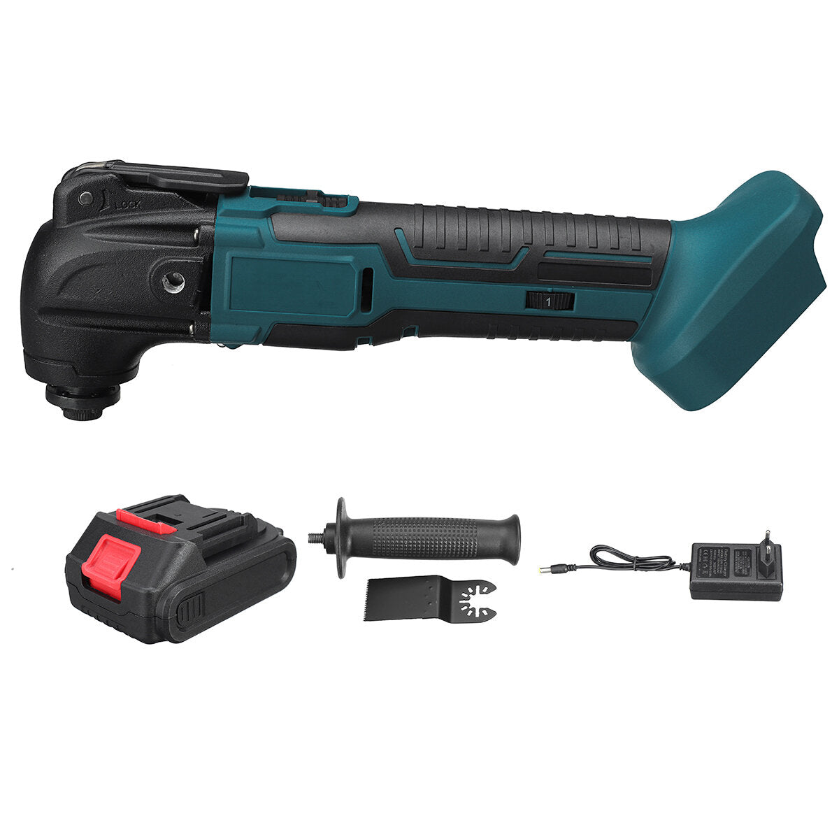 4 Cordless Oscillating Multi-tool Trimmer 6 Speed Electric Shovel Cutting Power Tool For Makita Battery
