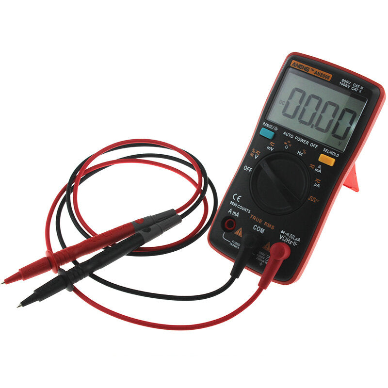 True RMS Wave Output Digital Multimeter AC DC Current Volt Resistance Frequency Capacitance Test