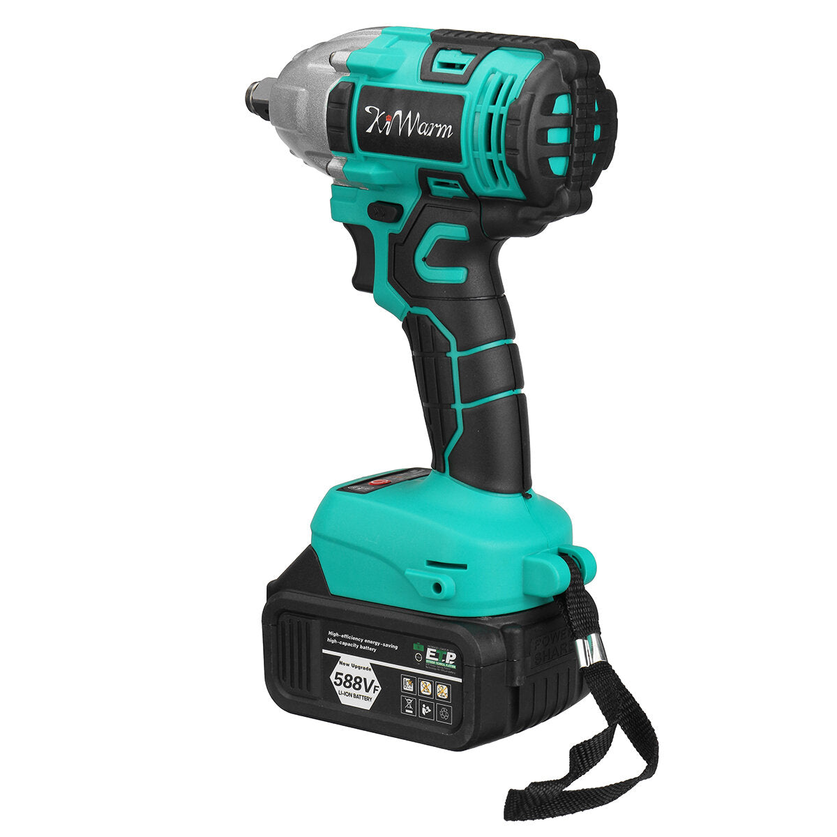 588VF 1300CC 2 IN 1 Cordless Brushless Wrench Professional Car Repair Wood Work Wrench Tool Fit Makita
