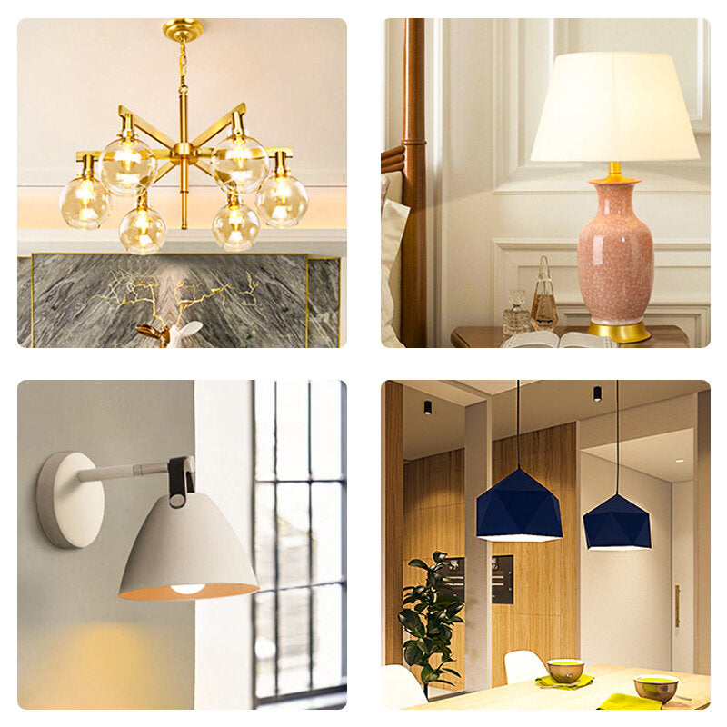 10W 220V Dimmable LED Candle Shape Light Bulb for Home Chandeliers Desk Lamp Wall Sconce