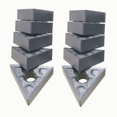 10pcs TNMG160404 TF IC907 Carbide Insert Turning Tool Turning Insert CNC Milling Cutting Tool