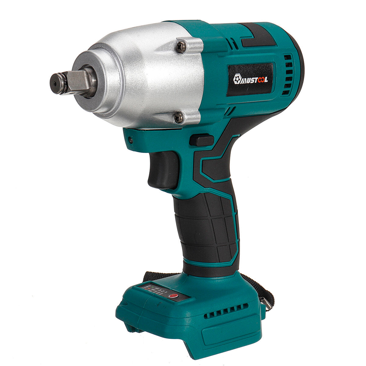 1600N.M 6200rpm Brushless Electric Impact Wrench 1/2inch Socket Wrench Forward Lock Switch with/without Battery