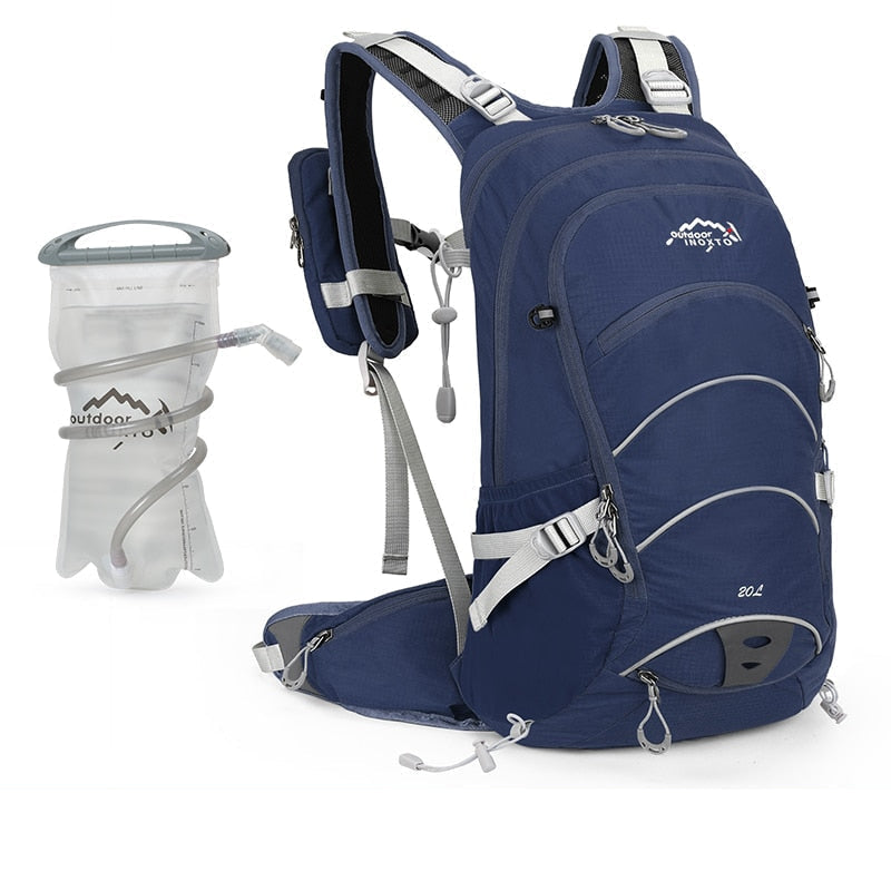 20 liters outdoor sports bag waterproof camping hiking with rain cover