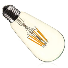 6W Clear Cover Dimmable Retro Vintage Filament LED Bulb Light Lamp AC110/220V