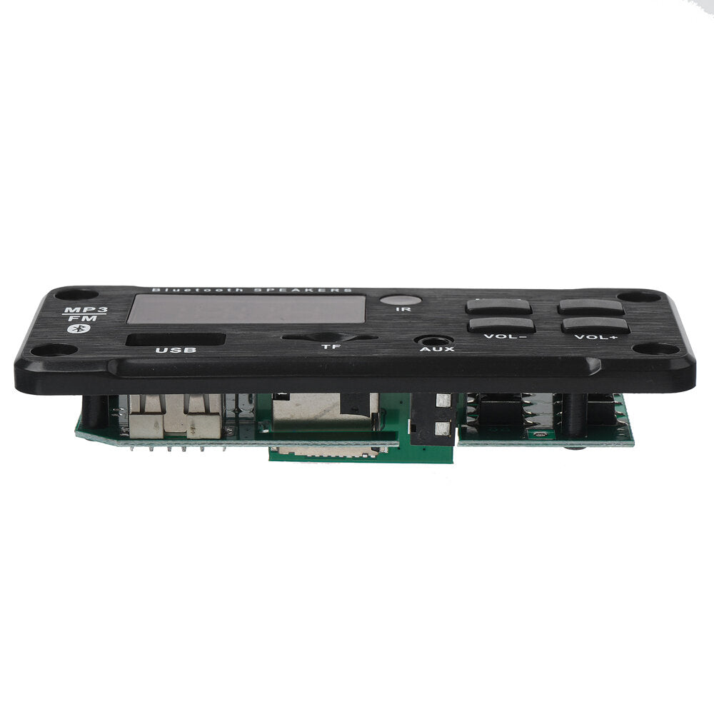 Bluetooth 5.0 MP3 Audio Decoder Board Module Wireless Car USB MP3 Player TF Card Slot USB FM Remote Controller Decoding Board