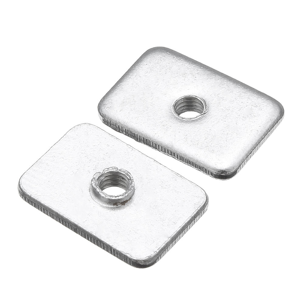 20pcs M5 Zinc Plated Tee Nuts for 2020 V-slot Aluminum Profiles Extrusions