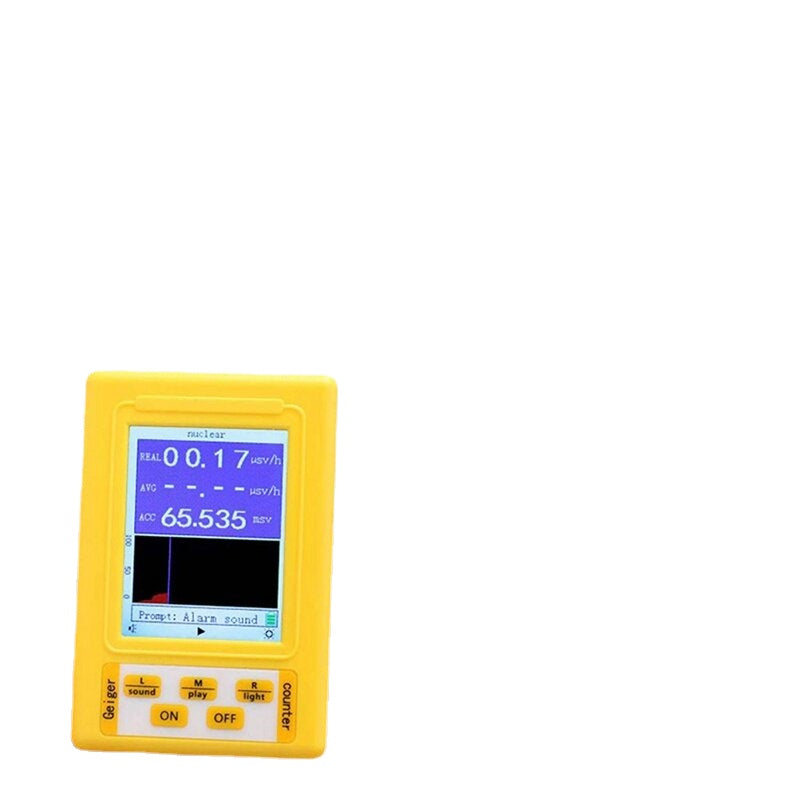 2-In-1 Handheld Portable Digital Display Electromagnetic Radiation Nuclear Radiation Tester Geiger Counter Full-Function