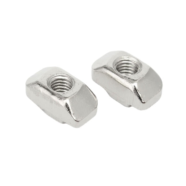 50pcs M5 T Sliding Nut Block for 3030 Aluminum Profile Zinc Coated Plate Aluminum Accessories