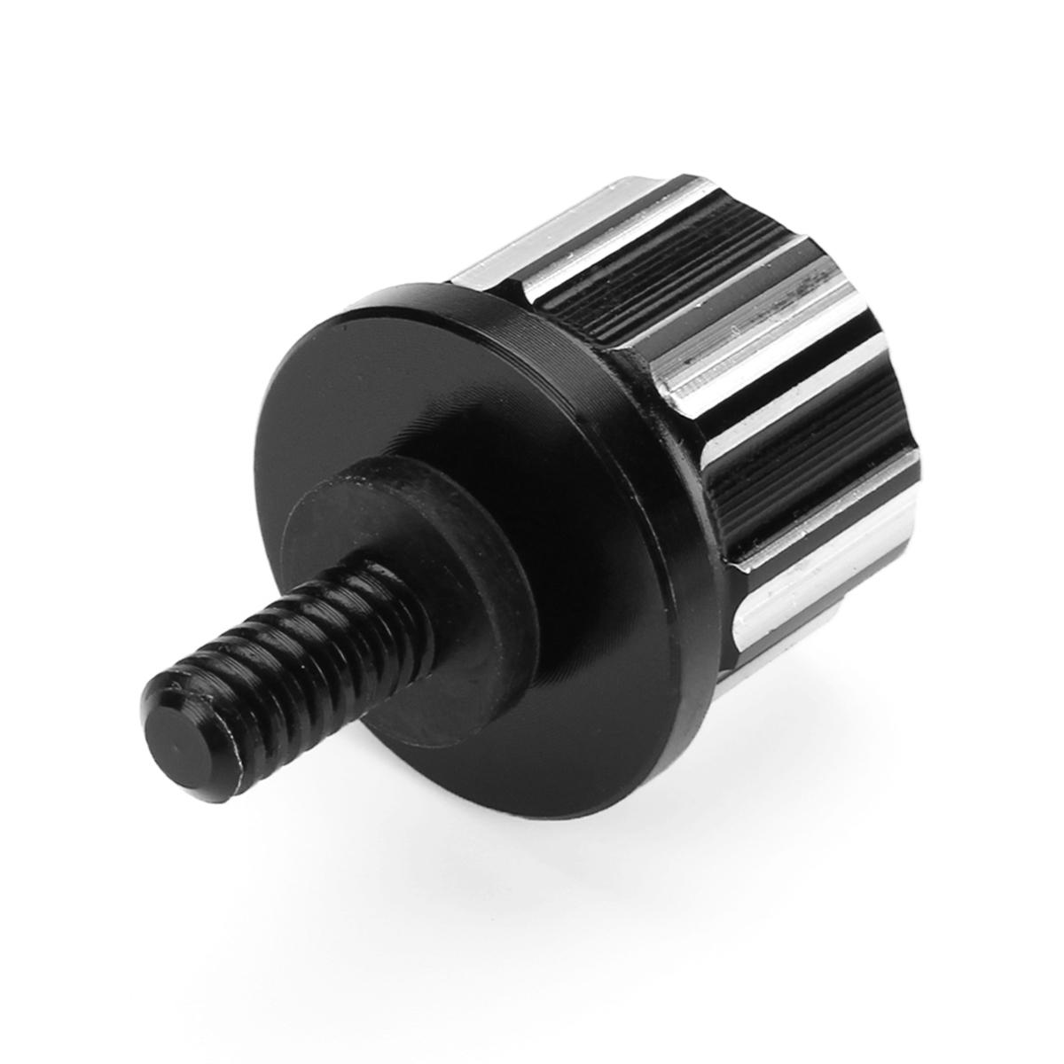 CNC Beveled Seat Bolt Tab Screw Mount Knob Cover Set