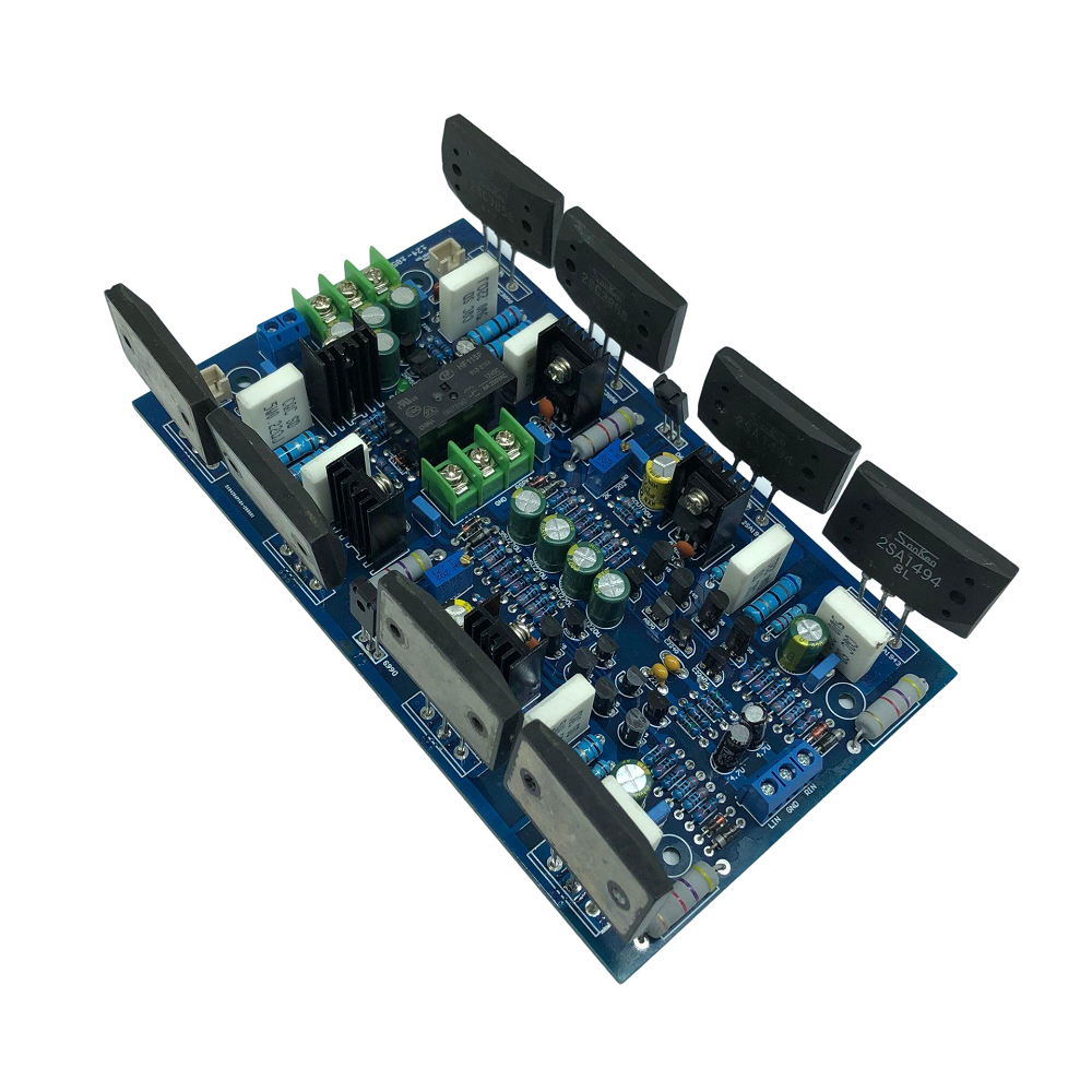 Tube 2SA1494/2SC3858 300W+300W High-Power Dual-Channel Digital Audio Power Amplifier Board
