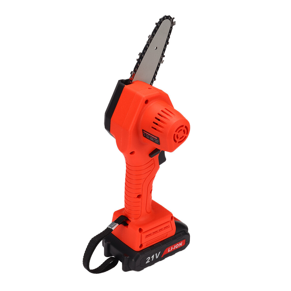 600W 4 Inch Cordless Electric Chain Saw Wood Cutter Tools Garden Woodwork