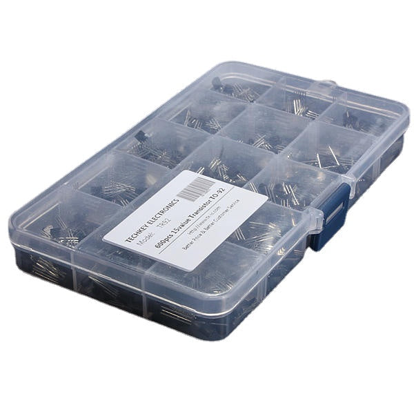 3 Set 600 Pcs 15 Value Transistor TO-92 Assortment Box Kit With Box