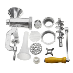 Aluminum Alloy Manual Multifunction Meat Grinder Mincer Enema Table Kitchen Home