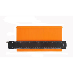 6/10 Inch Widen Contour Gauge Duplicator Profile Tool with Lock Alloy Edge Shaping Wood Measure Ruler