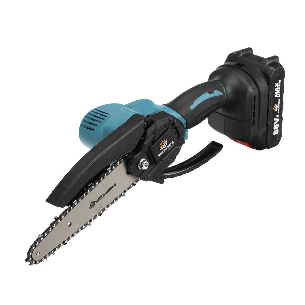 88VF 6 Inch Electric Chain Saw 1500W Cordless One-Hand Saws Woodworking Tool Wood Cutter