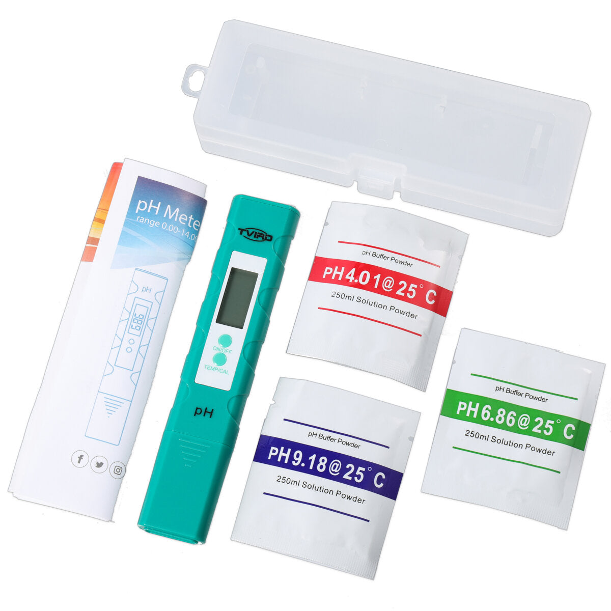 Digital pH Meter Quality Tester for Household Drinking Water Aquarium Hydroponic