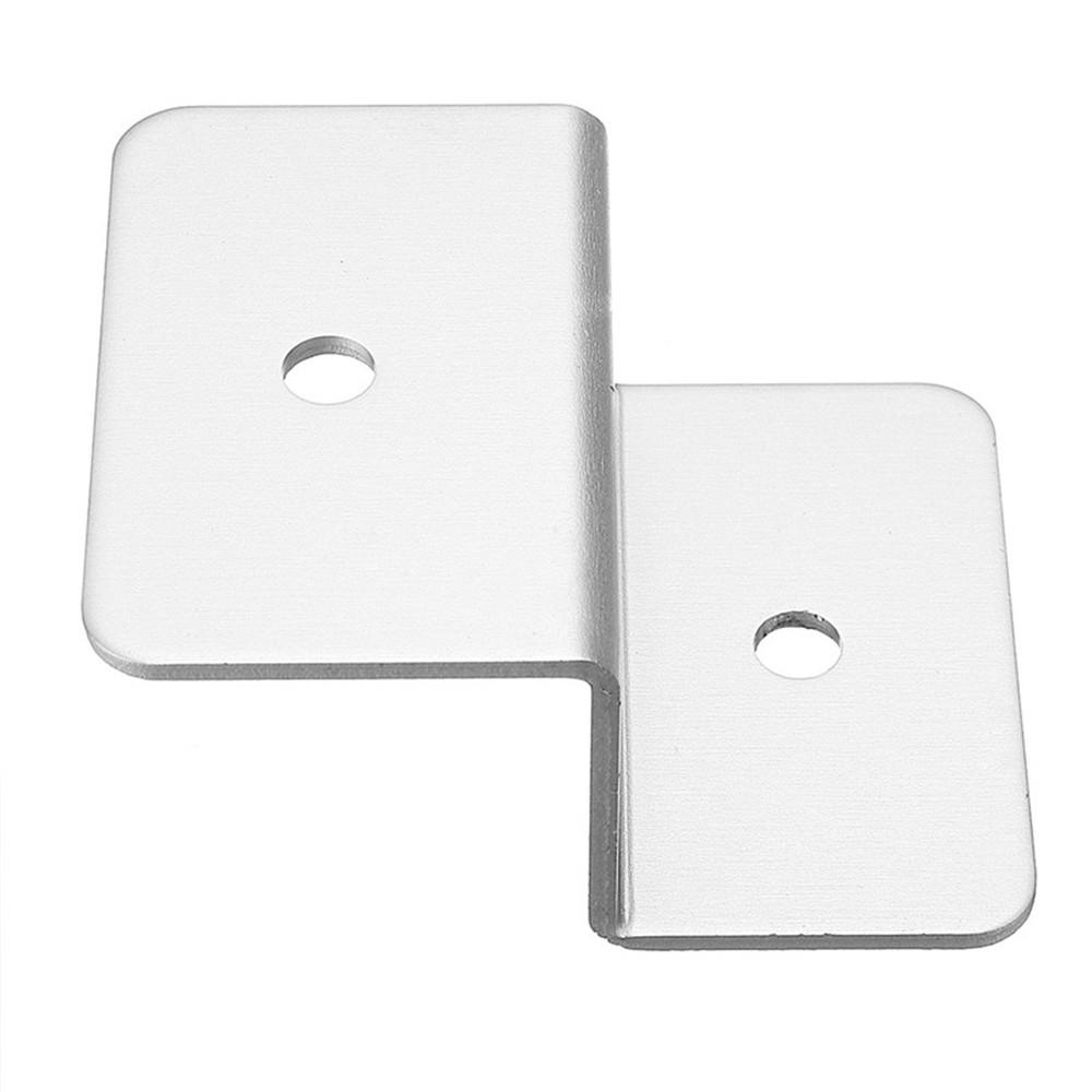 4pcs ZB-04 Solar Panel Mounting Z Brackets Aluminum Alloy Tools Kit for Motorhomes and Yachts