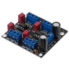 DC Dual Power 4 Channels Pre-amplifier Disassembled Chip Driver Board Finished Board