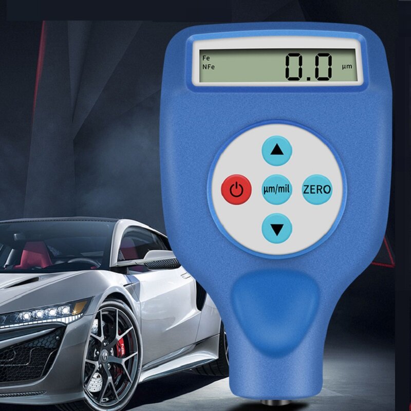 Coating Thickness Gauge Handheld Car Paint Film Thickness Tester